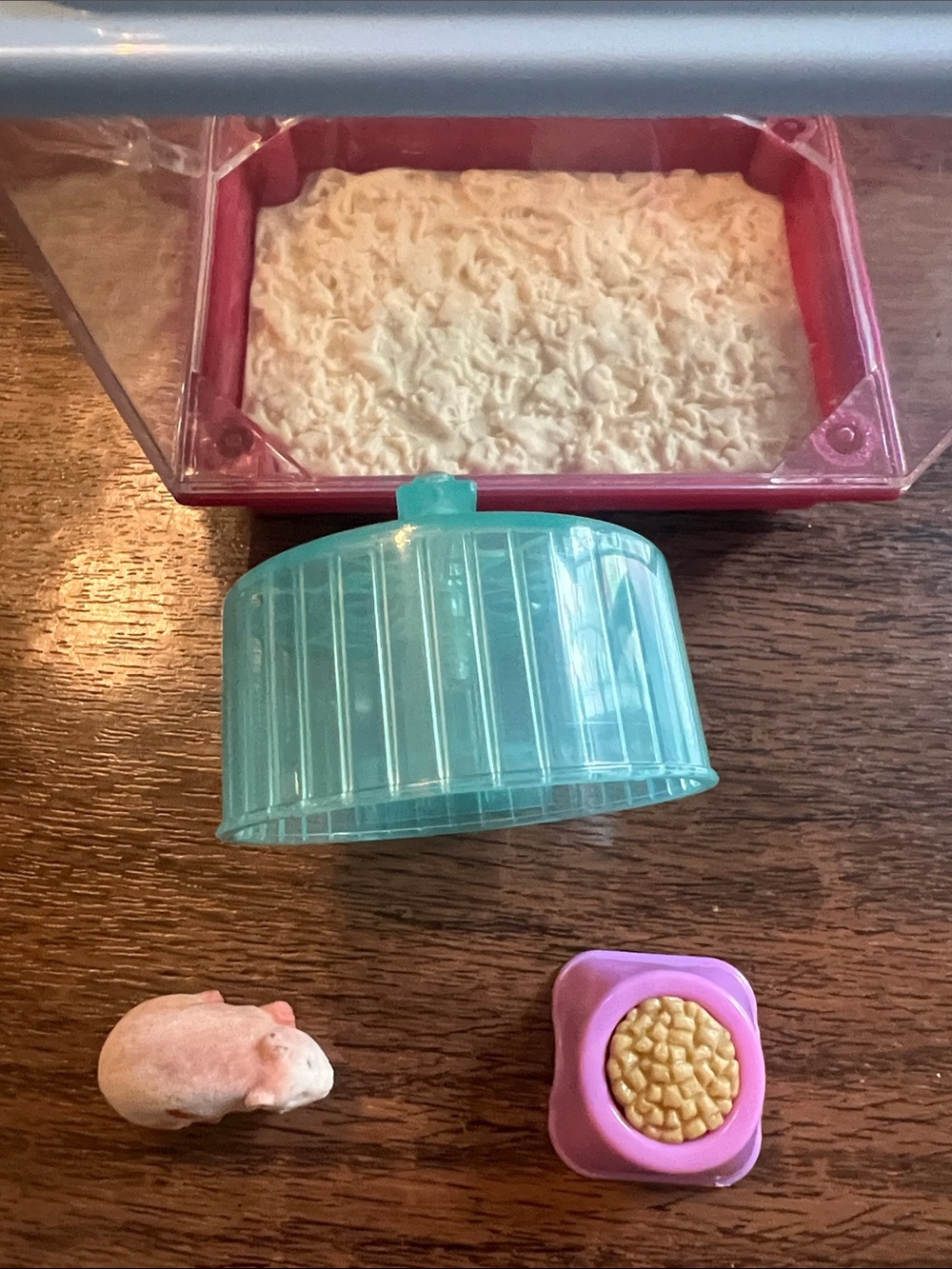 American Girl Small Pet Habitat Set - Pink & Teal